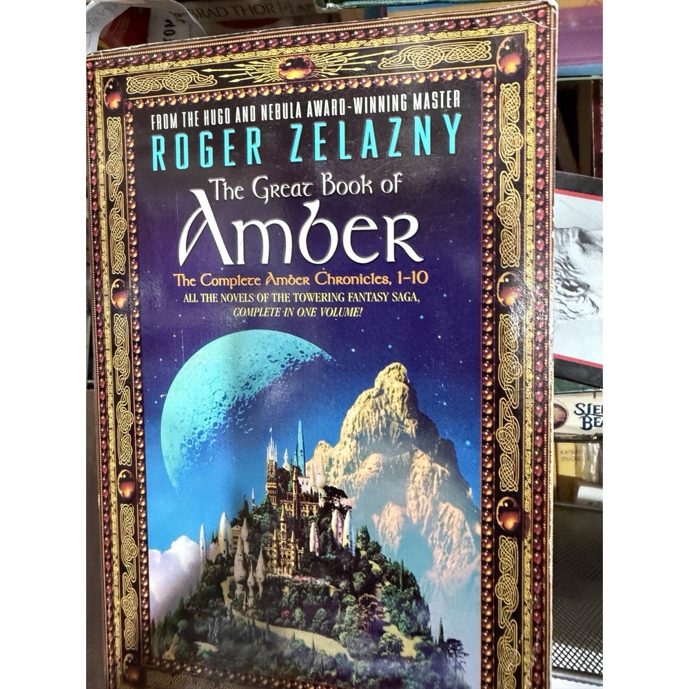 The Great Book of Amber Roger Zelazny Complete Chronicles 1–10 1999 PB Fantasy